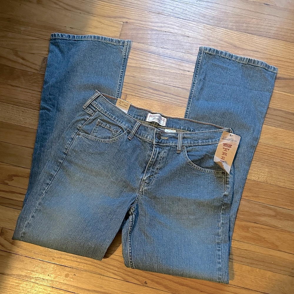 NWT Levi’s Straus Stretch Bootcut 10 Long Jeans